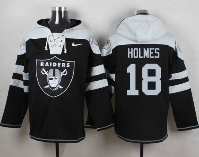 Jerseys Factory Cheap Nike Raiders #18 Andre Holmes Black Player