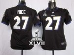 Jerseys Factory Cheap Nike Ravens #27 Ray Rice Black Alternate S