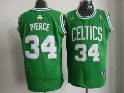 Jerseys Factory Cheap Celtics #34 Paul Pierce Embroidered Green