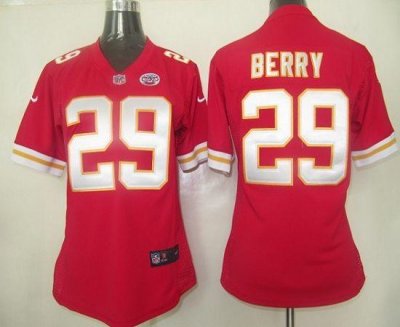 Jerseys Factory Cheap Nike Chiefs #29 Eric Berry Red Team Color
