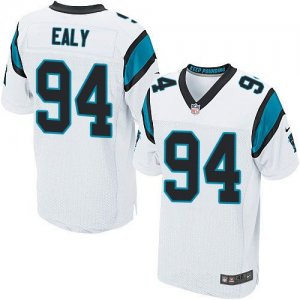 Jerseys Factory Cheap Nike Panthers #94 Kony Ealy White Men's St