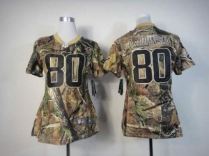 Jerseys Factory Cheap Nike Texans #80 Andre Johnson Camo Women's