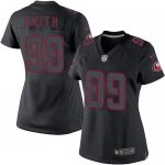 Jerseys Factory Cheap Nike 49ers #99 Aldon Smith Black Impact Wo