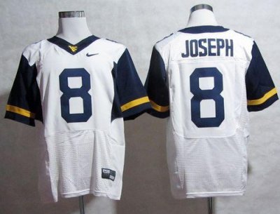 Jerseys Factory Cheap Mountaineers #8 Karl Joseph White Embroide