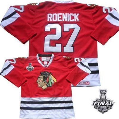 Jerseys Factory Cheap Blackhawks #27 Jeremy Roenick Red CCM Thro