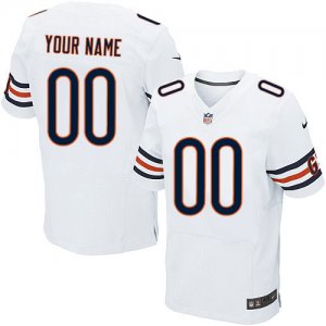 Jerseys Factory Cheap Nike Chicago Bears Customized White Embroi