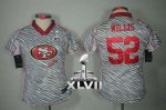 Jerseys Factory Cheap Nike 49ers #52 Patrick Willis Zebra Super