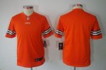 Jerseys Factory Cheap Nike Browns Blank Orange Alternate Youth E