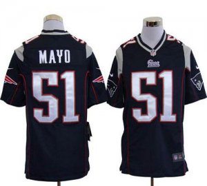 Jerseys Factory Cheap Nike Patriots #51 Jerod Mayo Navy Blue Tea