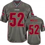 Jerseys Factory Cheap Nike 49ers #52 Patrick Willis Grey Men's S