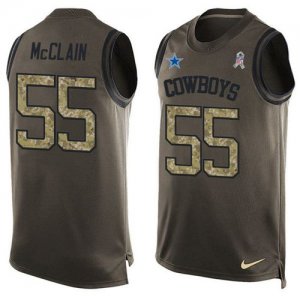 Jerseys Factory Cheap Nike Cowboys #55 Rolando McClain Green Men