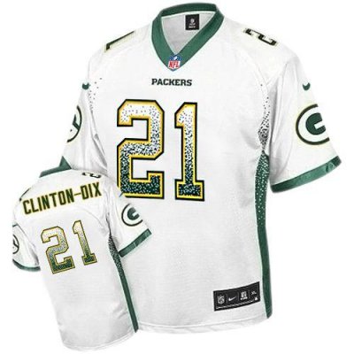 Jerseys Factory Cheap Nike Packers #21 Ha Ha Clinton-Dix White M