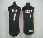 Jerseys Factory Cheap Revolution 30 Heat #1 Chris Bosh Black Emb