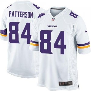 Jerseys Factory Cheap Nike Vikings #84 Cordarrelle Patterson Whi