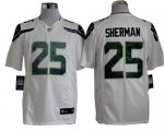 Jerseys Factory Cheap Nike Seahawks #25 Richard Sherman White Me