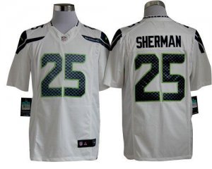 Jerseys Factory Cheap Nike Seahawks #25 Richard Sherman White Me