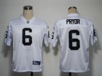 Jerseys Factory Cheap Raiders #6 Terrelee Pryor White Stitched N