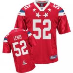 Jerseys Factory Cheap Ravens #52 Ray Lewis 2011 Red Pro Bowl Sti