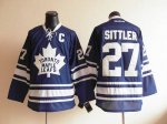 Jerseys Factory Cheap Maple Leafs #27 Darryl Sittler Blue Third