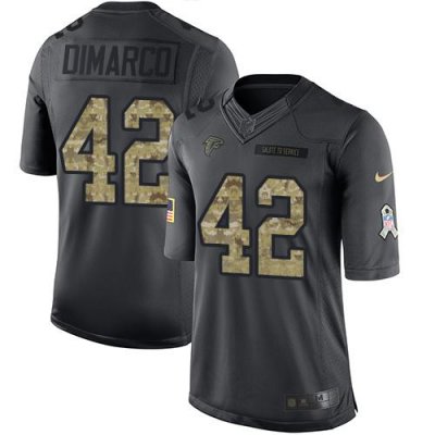 Jerseys Factory Cheap Nike Falcons #42 Patrick DiMarco Black Men