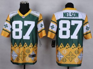 Jerseys Factory Cheap Nike Packers #87 Jordy Nelson Green Men's