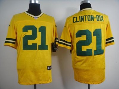 Jerseys Factory Cheap Nike Packers #21 Ha Ha Clinton-Dix Yellow