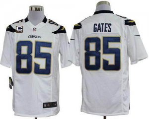 Jerseys Factory Cheap Nike Chargers #85 Antonio Gates White With