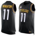 Jerseys Factory Cheap Nike Steelers #11 Markus Wheaton Black Tea