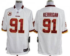 Jerseys Factory Cheap Nike Redskins #91 Ryan Kerrigan White With
