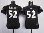 Jerseys Factory Cheap Nike Ravens #52 Ray Lewis Black Alternate