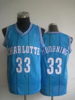 Jerseys Factory Cheap Pelicans #33 Alonzo Mourning Light Blue Ch
