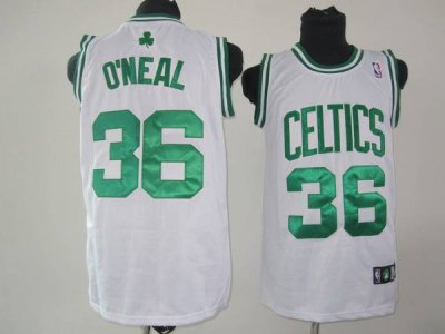 Jerseys Factory Cheap Celtics #36 O'Neal Stitched White NBA Jers