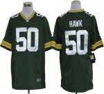 Jerseys Factory Cheap Nike Packers #50 A.J. Hawk Green Team Colo