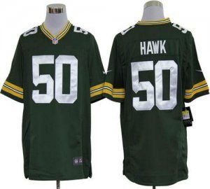 Jerseys Factory Cheap Nike Packers #50 A.J. Hawk Green Team Colo