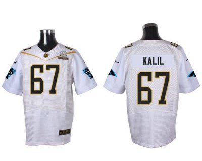 Jerseys Factory Cheap Nike Panthers #67 Ryan Kalil White 2016 Pr