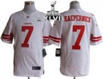 Jerseys Factory Cheap Nike 49ers #7 Colin Kaepernick White Super