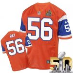 Jerseys Factory Cheap Nike Broncos #56 Shane Ray Orange Throwbac