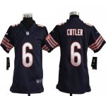Jerseys Factory Cheap Nike Bears #6 Jay Cutler Navy Blue Team Co