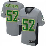 Jerseys Factory Cheap Nike Packers #52 Clay Matthews Grey Shadow