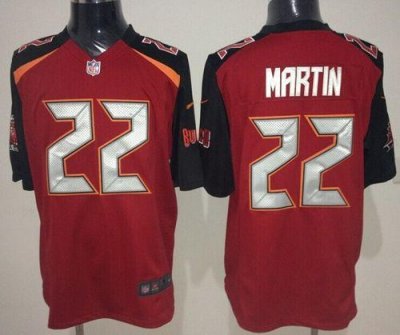Jerseys Factory Cheap Nike Buccaneers #22 Doug Martin Red Team C