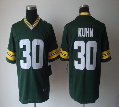 Jerseys Factory Cheap Nike Packers #30 John Kuhn Green Team Colo