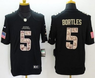 Jerseys Factory Cheap Nike Jaguars #5 Blake Bortles Black Men's