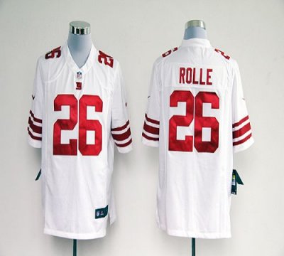 Jerseys Factory Cheap Nike Giants #26 Antrel Rolle White Men's E