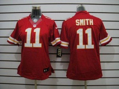 Jerseys Factory Cheap Nike Chiefs #11 Alex Smith Red Team Color