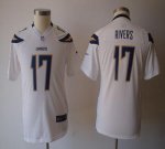 Jerseys Factory Cheap Nike Chargers #17 Philip Rivers White Yout