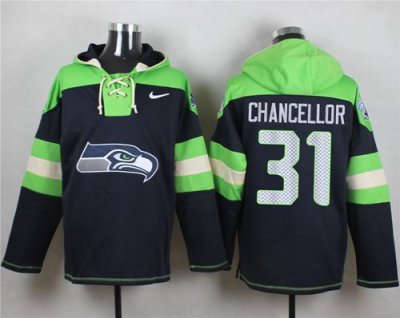 Jerseys Factory Cheap Nike Seahawks #31 Kam Chancellor Steel Blu