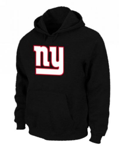 Jerseys Factory Cheap New York Giants Logo Pullover Hoodie Black