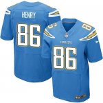 Jerseys Factory Cheap Nike Chargers #86 Hunter Henry Electric Bl