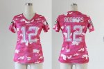 Jerseys Factory Cheap Nike Packers #12 Aaron Rodgers Pink Women'