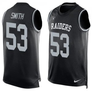 Jerseys Factory Cheap Nike Raiders #53 Malcolm Smith Black Team